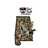 Alabama Mallard Sticker