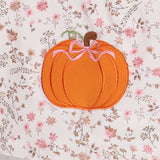 Thankful Pumpkin Embroidered Dress