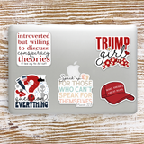 Trump Maga Hat Sticker