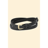 Fashionable Thin Leather Belt