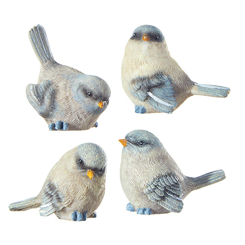 Assortment of Blue Birds Figurines | 4 styles