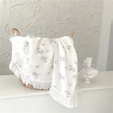 Annie & Charles® Patterned Muslin Blanket