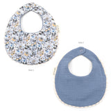 Cotton Baby Bib Double-Sided