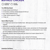 North Country Cabin Buffalo Chicken Soup Mix