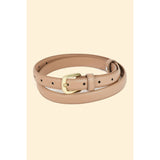 Fashionable Thin Leather Belt