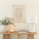 Philippians 4:8 Banner Wall Hanging Tapestry