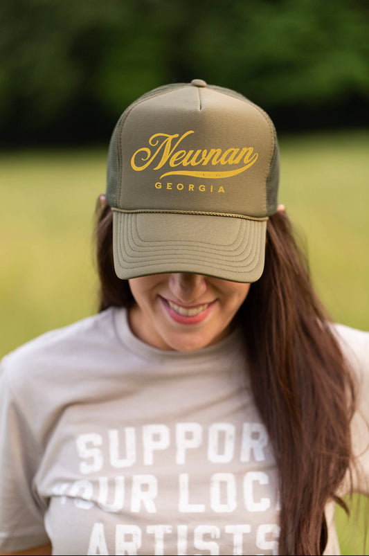 Custom "Newnan" Trucker Hat