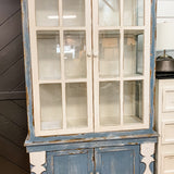 Mitchell Blue Glass Cabinet