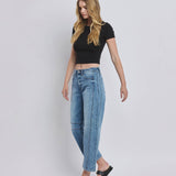 Tingle High Rise Barrel Leg Jeans