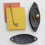 Cast Aluminum Golf Club Décor, Antique Brass Finish