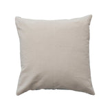 Square Cotton Blend Velvet Printed Pillow with Vintage Pattern
