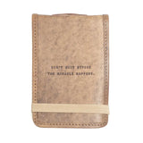 Mini Leather Journal | Assorted Sayings