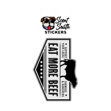 Eat More Beef Sticker