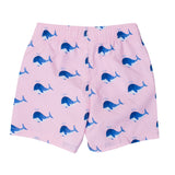 Pink Whale Friends Swim Trunks
