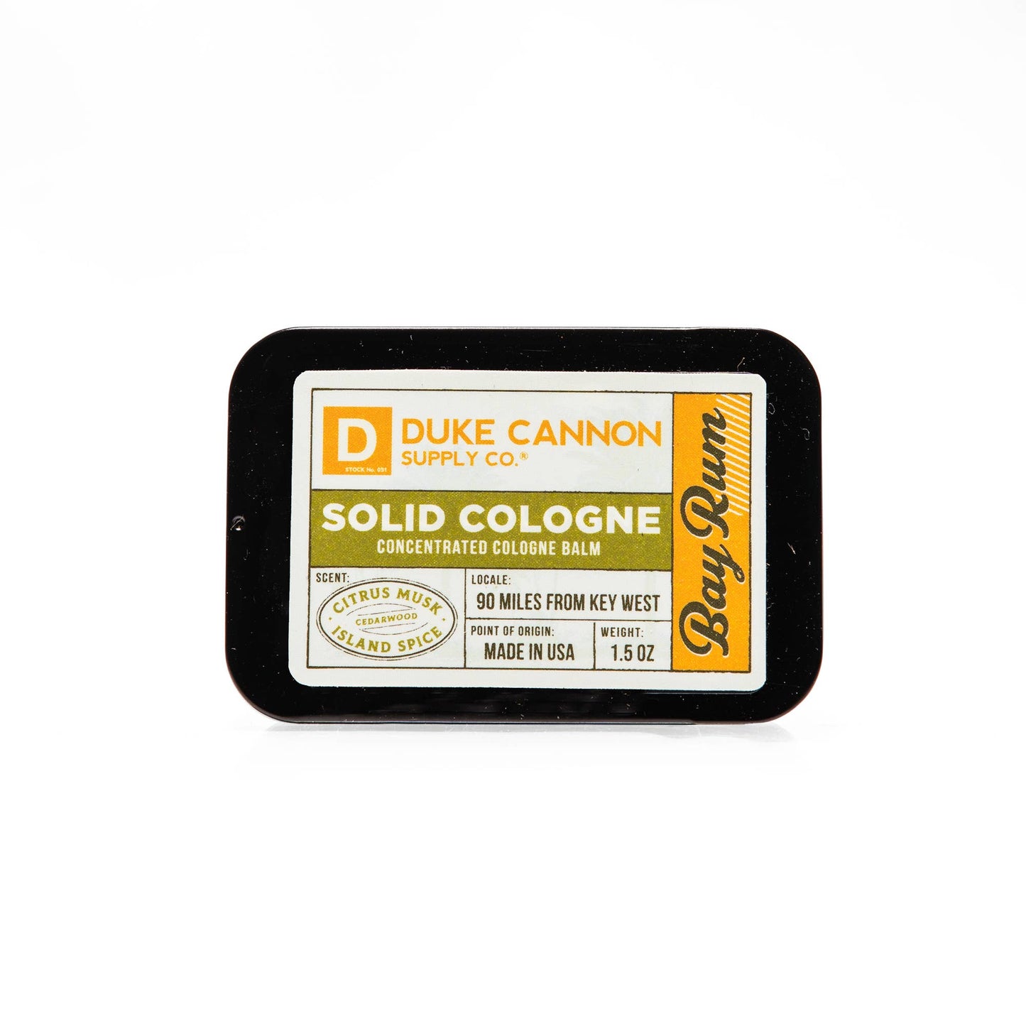 Duke Cannon - Solid Cologne Ammo Can