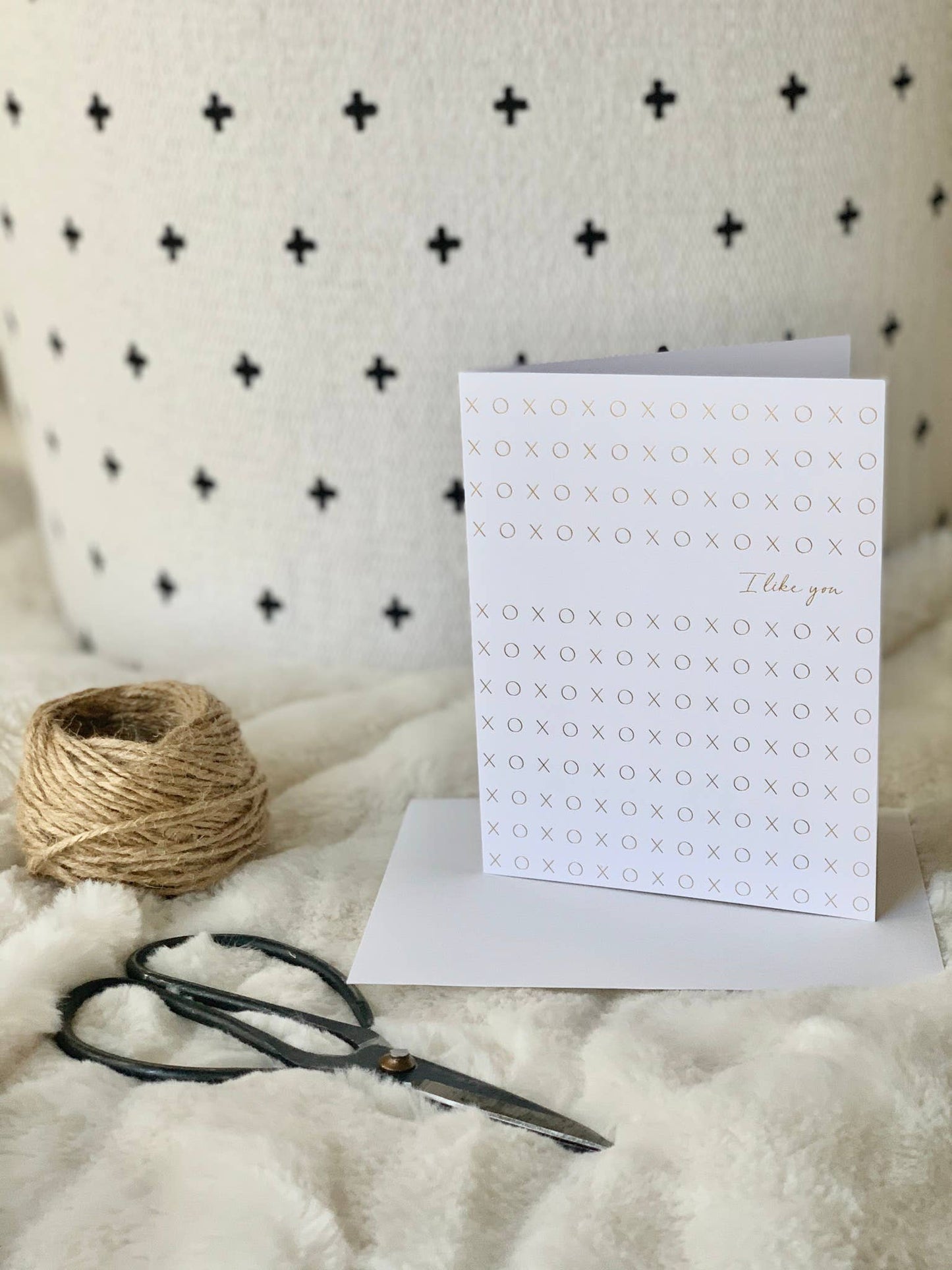 I Like You - XO Greeting Card