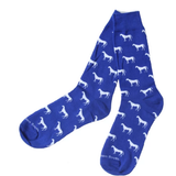Blue Horses Socks - Kentucky Derby