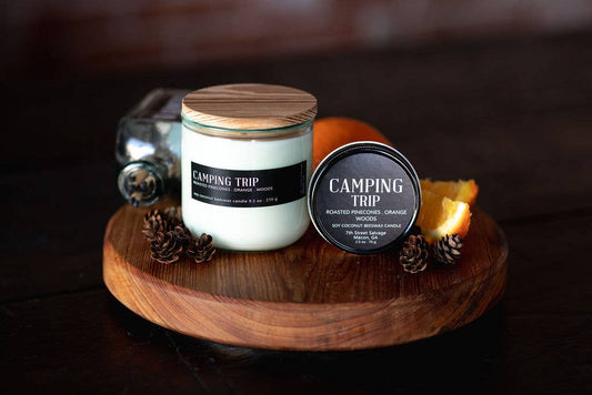 Camping Trip Candle - Pine Cone & Wild Orange