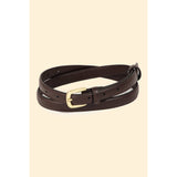 Fashionable Thin Leather Belt
