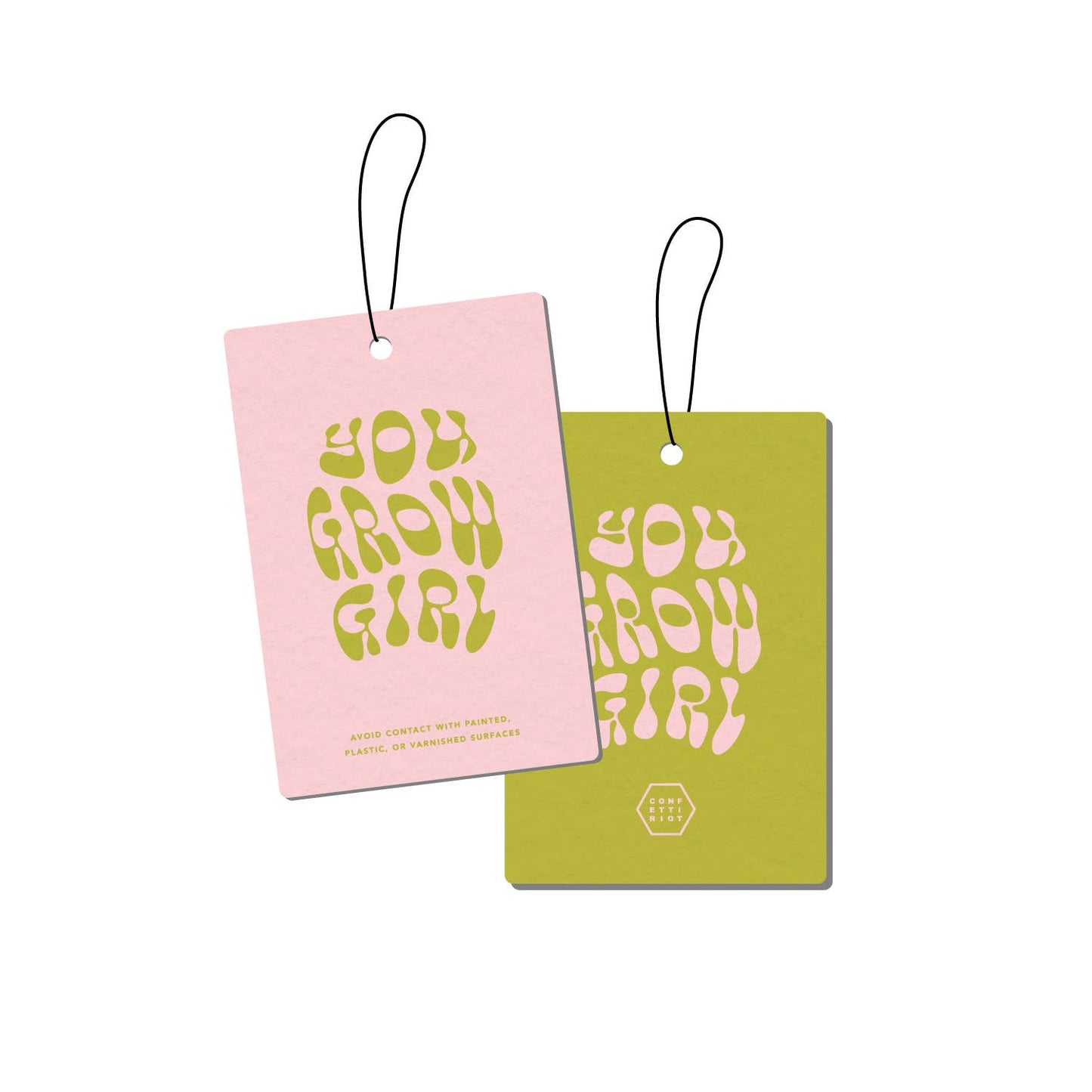 You Grow Girl - Pine Car Freshener