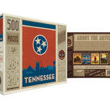 Tennessee State Flag Jigsaw Puzzle