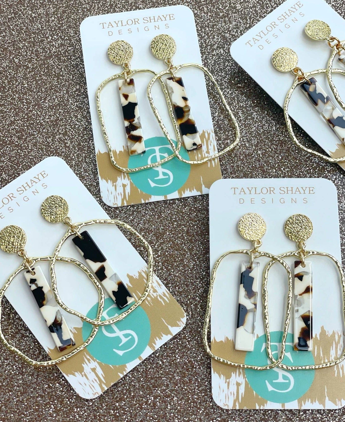 Sarah Stick Hoop Earrings