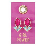 Gemstone Earring-Girl Power
