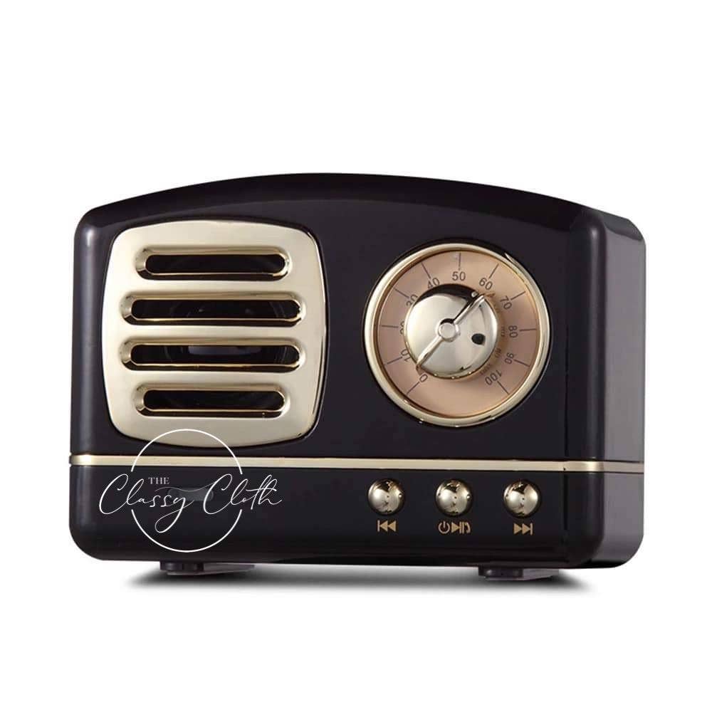 Mini Wireless Bluetooth Speakers Black