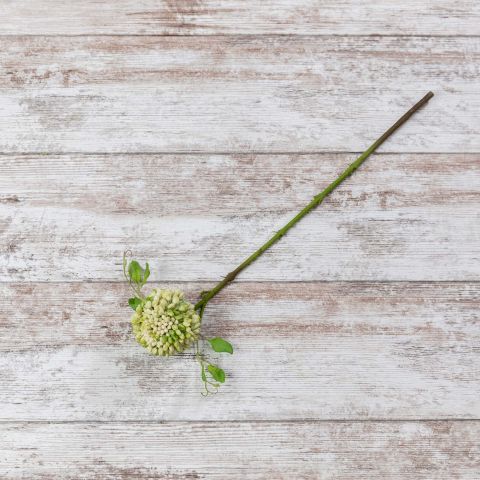 21" Cream Berry Stem