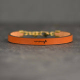 Enough - Leather Bracelet Jewelry