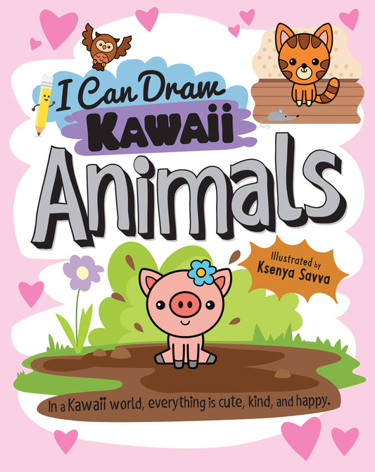 I Can Draw Kawaii Animals (TP) Book