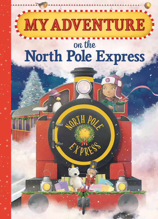 My Adventure On the North Pole Express (Girl) (HC)