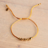 Orange Cube Bracelet