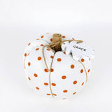 Puffy Polka Dot Pumpkins Assorted