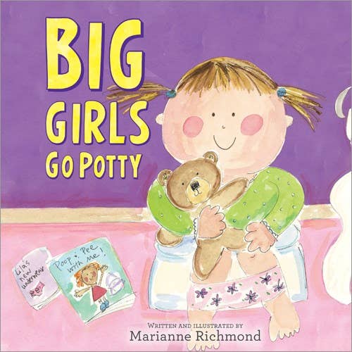 Big Girls Go Potty (HC) Book