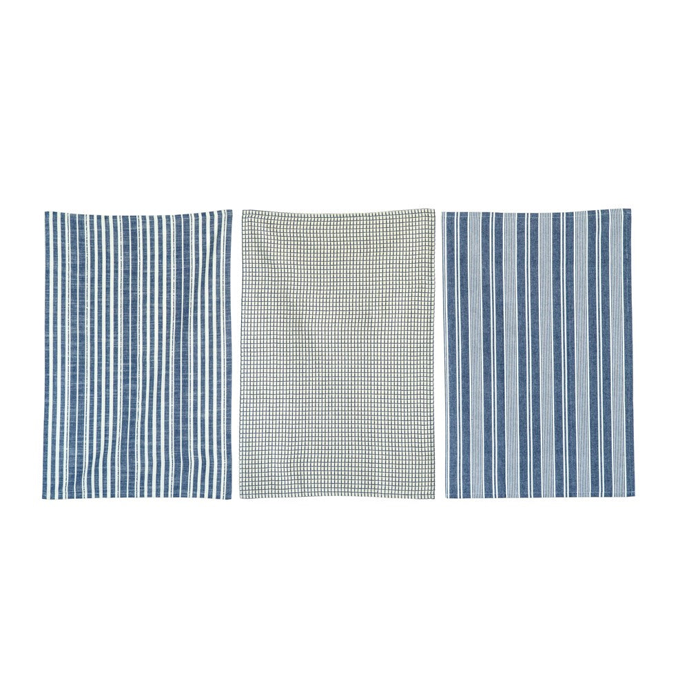 Cotton Tea Towel Set Of 3
