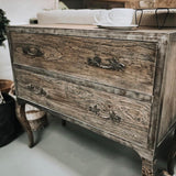 Katelyn Two Drawer Sofa/Side Table