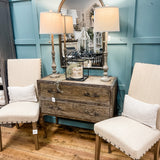 Katelyn Two Drawer Sofa/Side Table