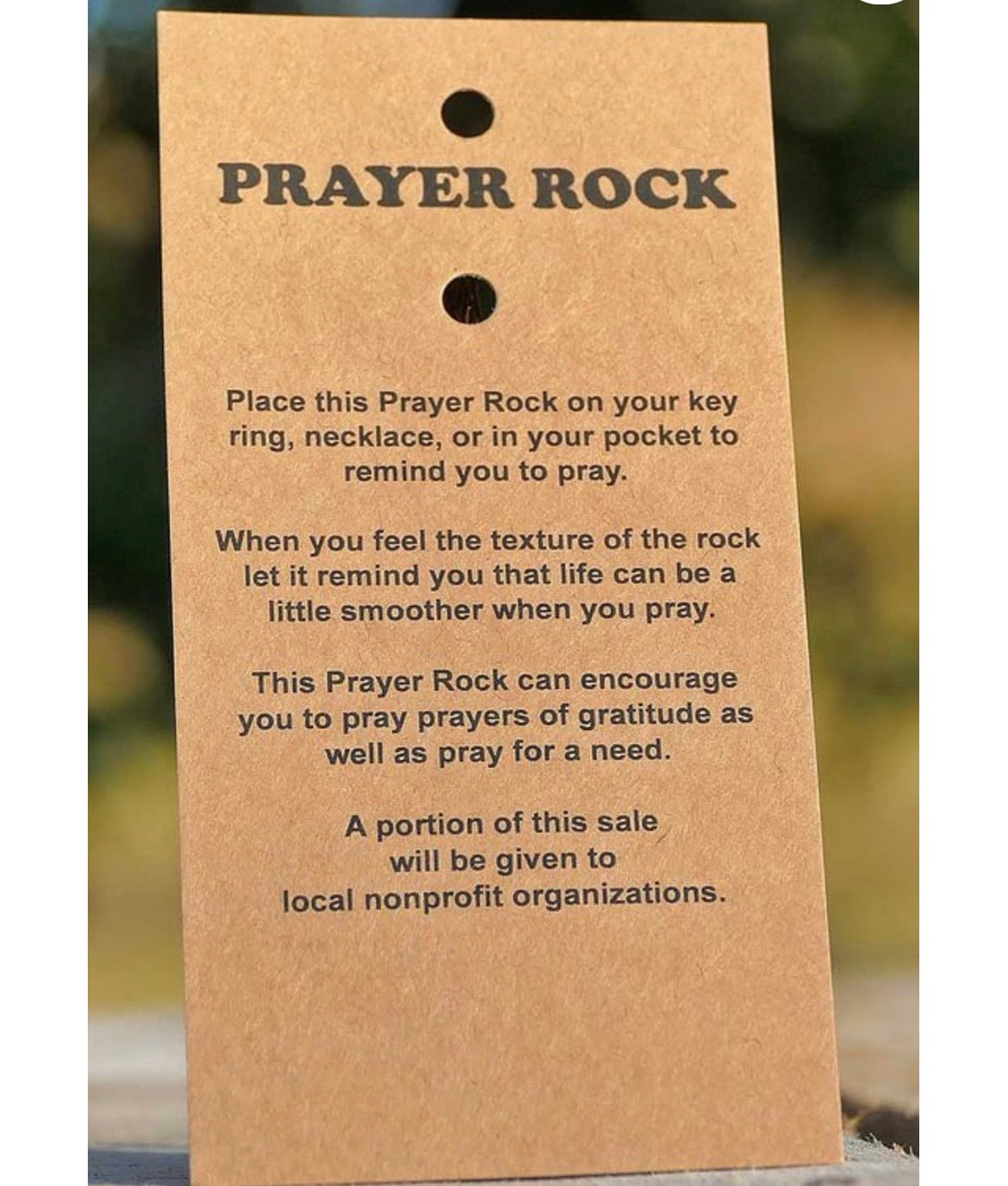 Prayer Rocks