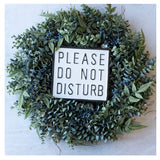 Please Do Not Disturb Tabletop Sign