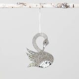Swan Sequence Ornament