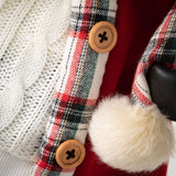 Classic Plaid Santa Figure