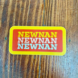 Newnan Name Drop Sticker