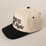 My Wife Is Always Right Embroidery Two-Tone Trucker Hat