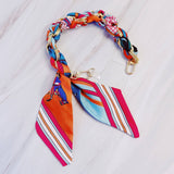 Braided Scarf Chain Phone Lanyard: Equestrian