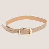 Smooth Vegan Leather Belt