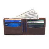 Jack Genuine Leather Wallet for Men with Flap out ID Window