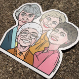 Golden Girls Sticker | Waterproof Vinyl Decal