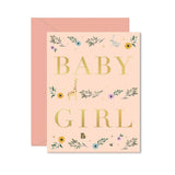 Baby Girl Storybook Greeting Card