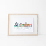 Newnan, Georgia Art Print